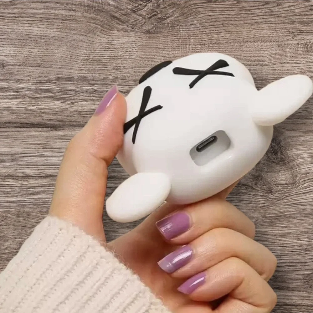 3D CARTOON IPHONE CHARGER CASE PROTECTOR